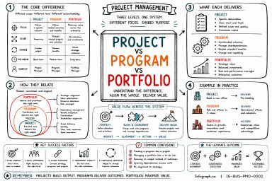 Project vs Program vs Portfolio