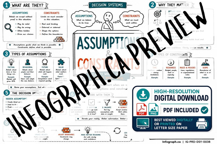 Assumptions &amp; Constraints
